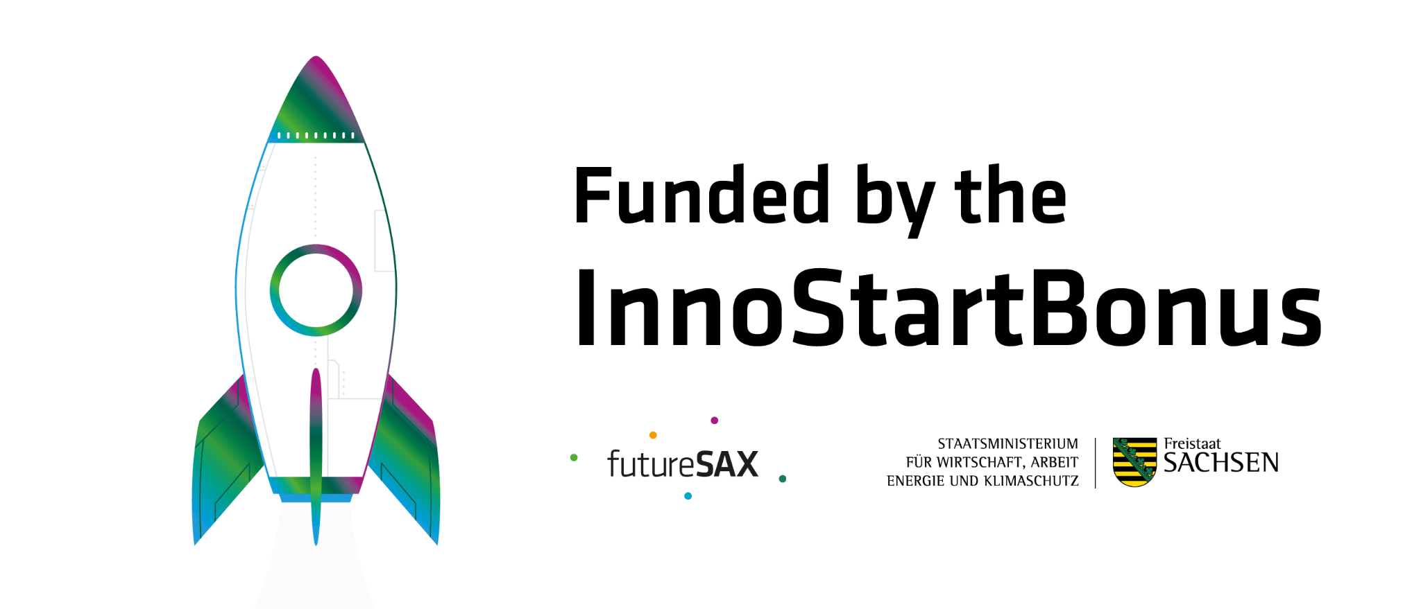 Funded by the InnoStartBonus — futureSAX and the Free State of Saxony