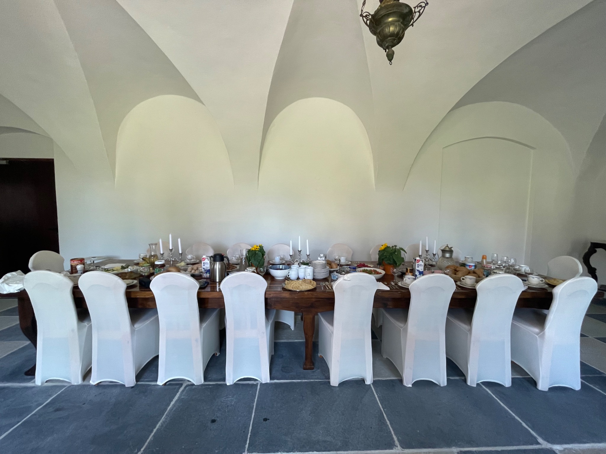 Long shared table