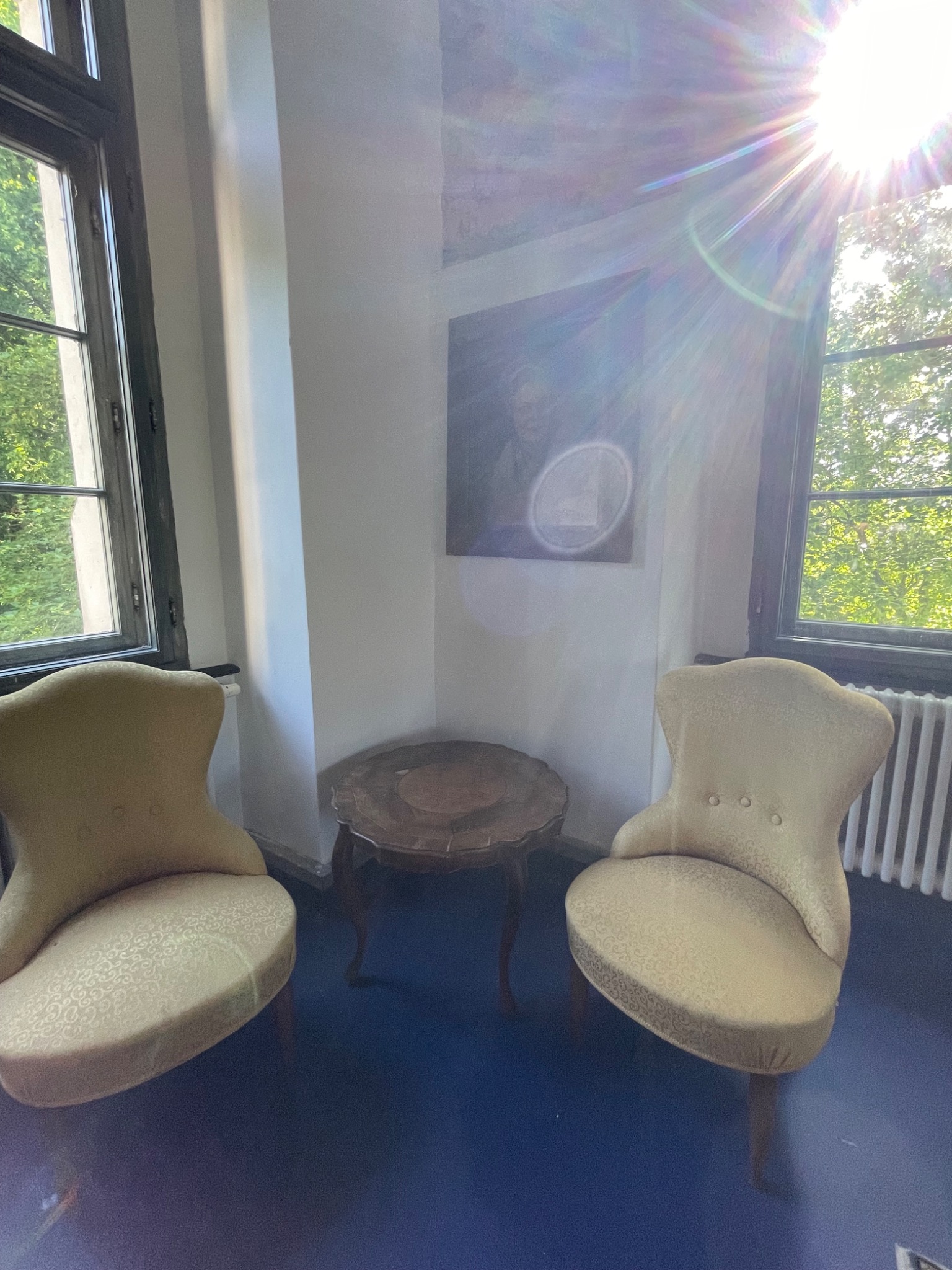 Sunlit chairs